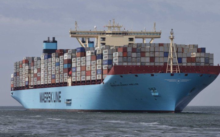 Maersk тимчасово зупинив сервіс до України через порт Чорноморськ